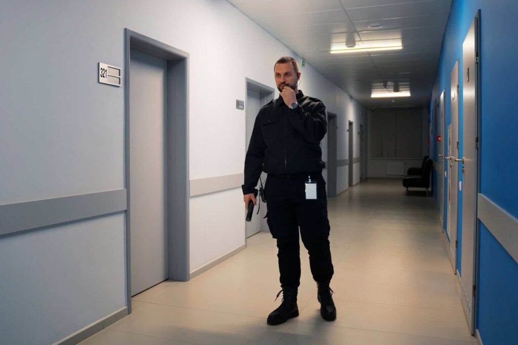 Detención vigilante seguridad