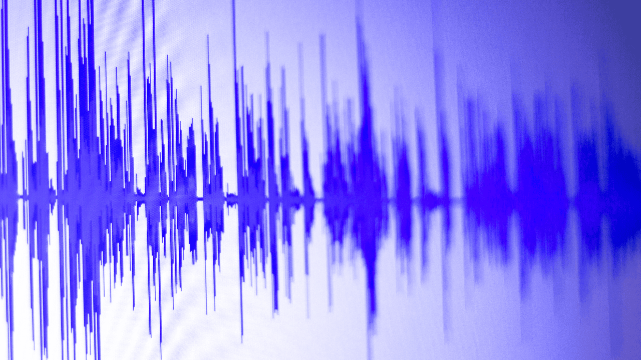 Ondas de grabación de voz